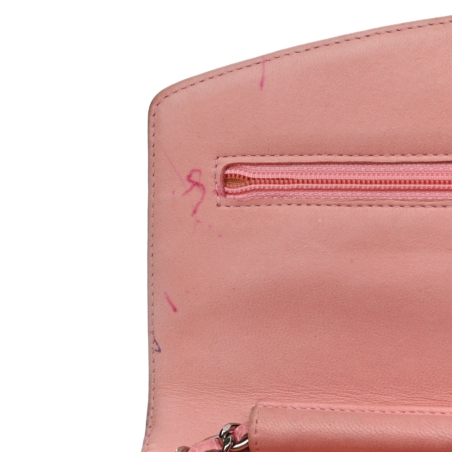 Caviar Timeless CC Wallet on Chain WOC Pink