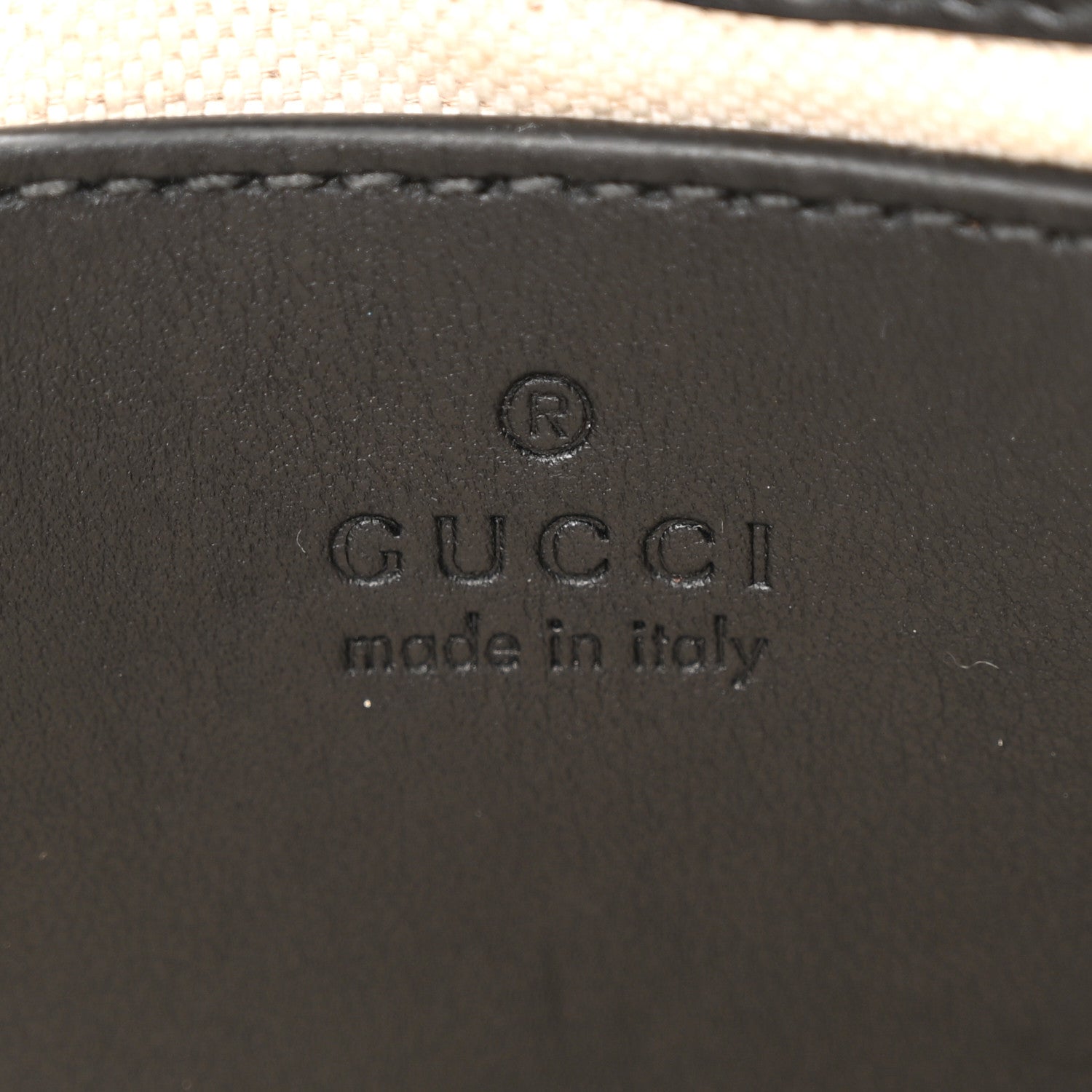 Gucci Calfskin GG Matelasse Chain Handbag Black Natural 6 of 12