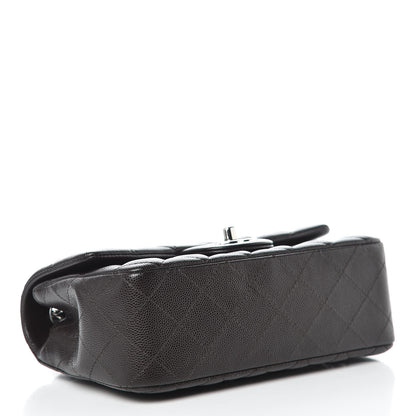 Chanel Caviar Quilted Mini Rectangular Flap Dark Brown 4 of 11