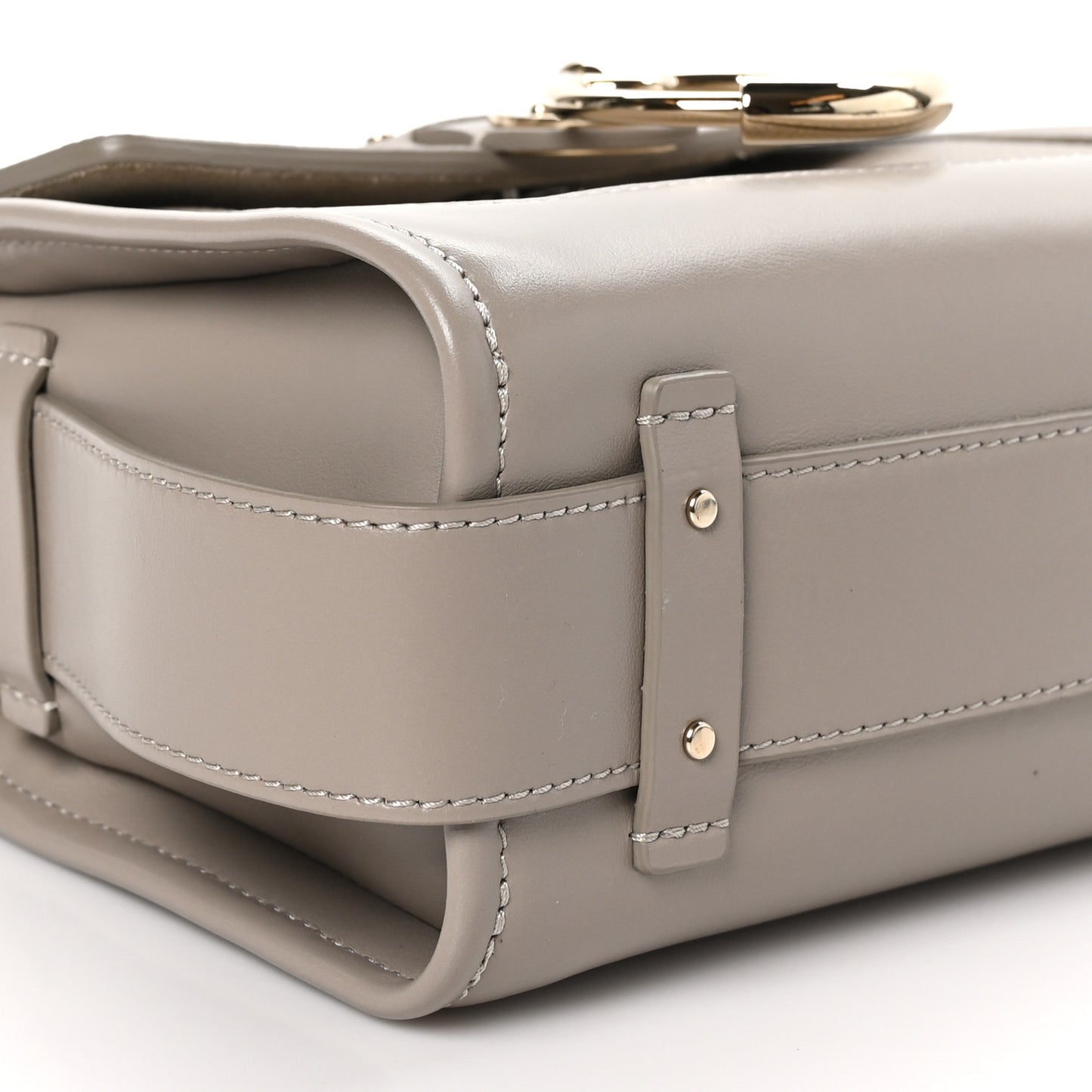 Calfskin Mini Tess Day Bag Motty Grey