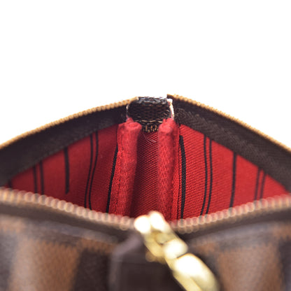 Louis Vuitton Damier Ebene Complice Trunks and Bags Mini Pochette Accessories Red 8 of 8