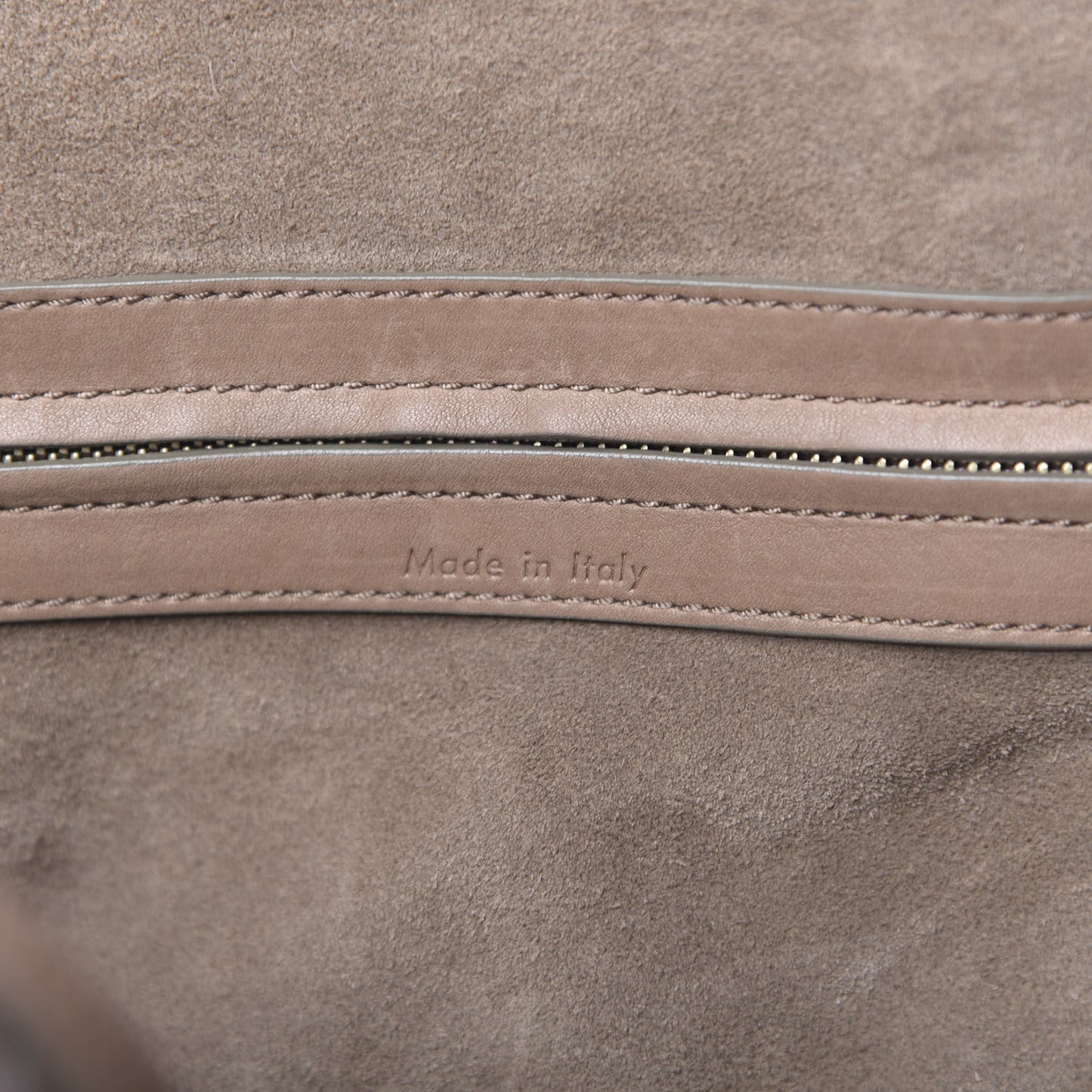 Supple Calfskin Medium Phantom Luggage Taupe
