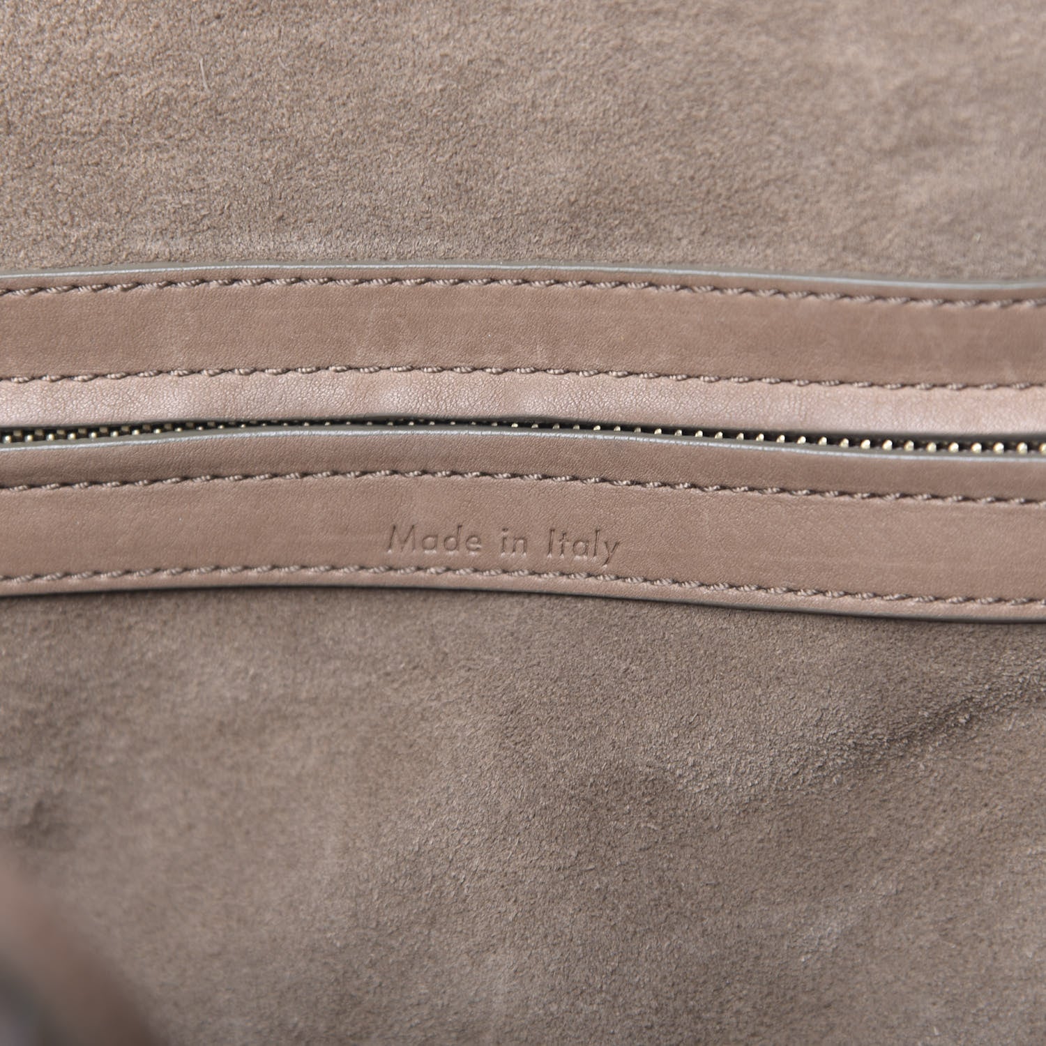 Celine Supple Calfskin Medium Phantom Luggage Taupe 5 of 12