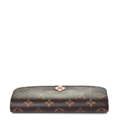 Louis Vuitton Monogram Bloom Flower Emilie Wallet Fuchsia 9 of 12