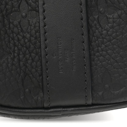Louis Vuitton Monogram Taurillon Keepall Bandouliere 25 Black Black 6 of 9