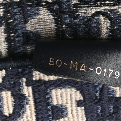 Christian Dior Oblique Book Tote Blue Multicolor 7 of 11