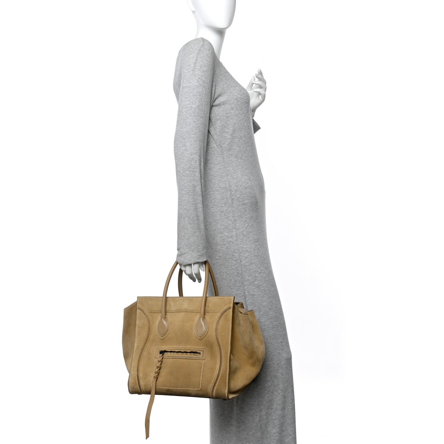 Suede Medium Phantom Luggage Dune