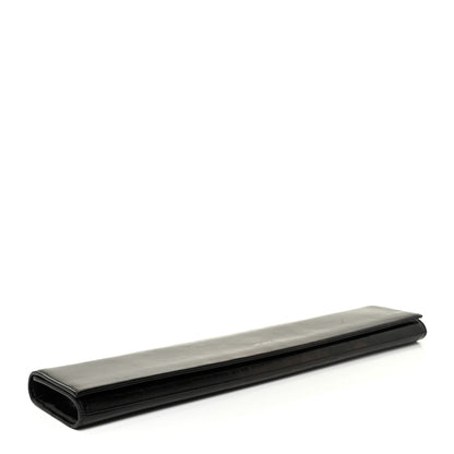 Saint Laurent Calfskin Fetiche Long Clutch Black 4 of 20