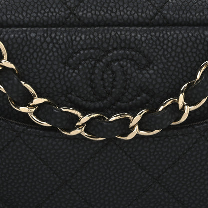 Chanel Caviar Flat Quilted Mini Coco Tassel Camera Case Black 8 of 11