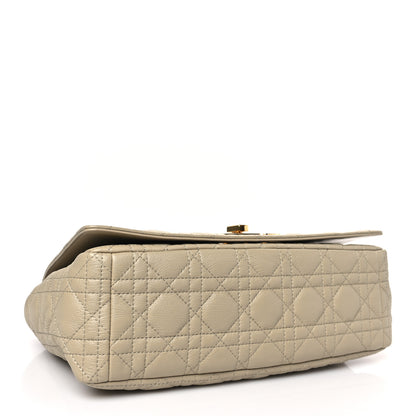 Christian Dior Supple Calfskin Cannage Large Caro Bag Beige 4 of 9