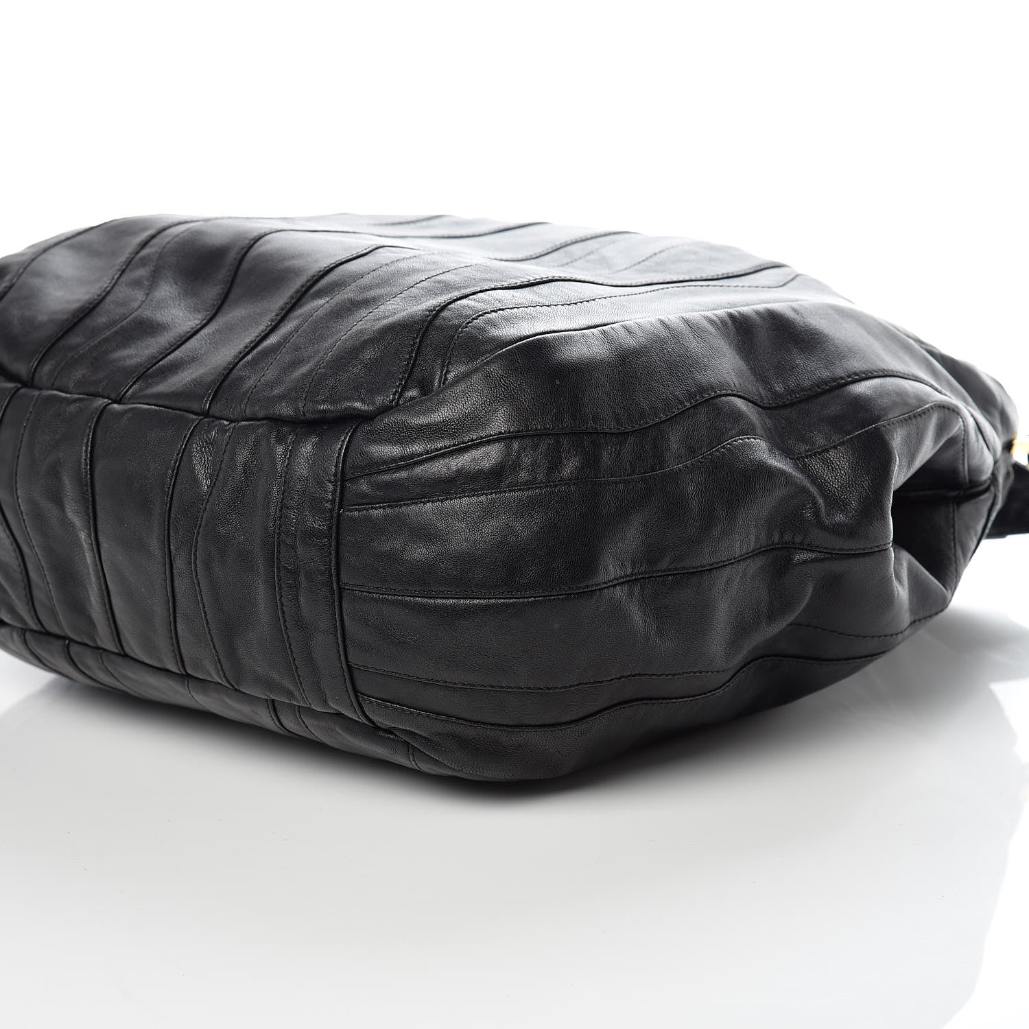 Prada Soft Calfskin Hobo Black 10 of 10