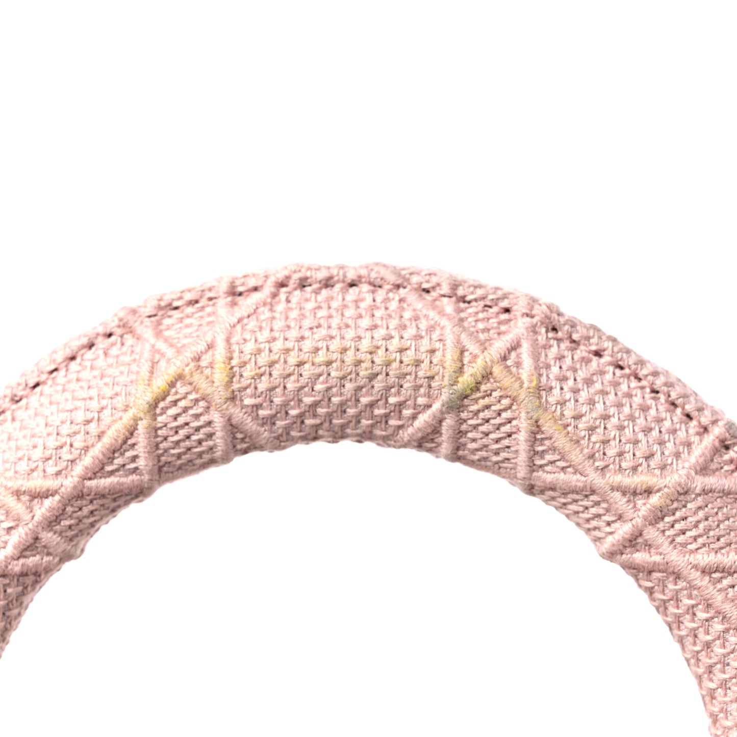 Canvas Embroidered Cannage Medium Lady D-Lite Pink
