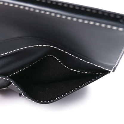 Burberry E-Canvas Check Folding Card Case Dark Birch Brown 6 of 15