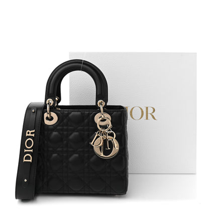Christian Dior Lambskin Cannage Small My ABCDior Lady Dior Black 11 of 11