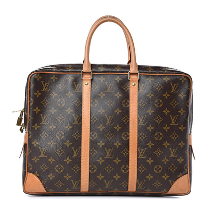 Louis Vuitton Monogram Porte-Documents Voyage Briefcase 1 of 12