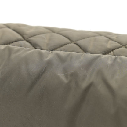 Chanel Nylon Quilted Large Coco Cocoon Tote Khaki 12 of 19