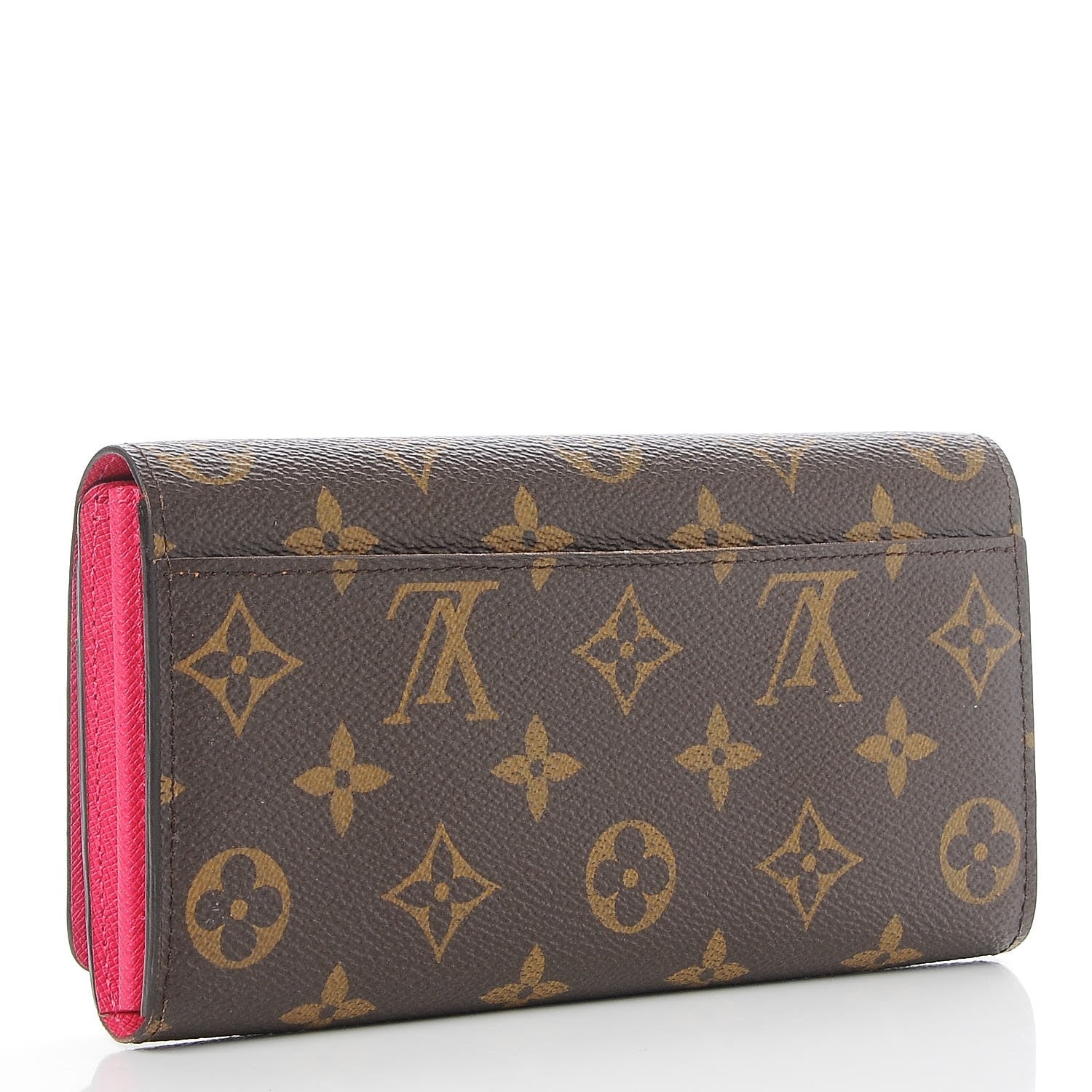 Louis Vuitton Monogram 2015 Christmas Animation Sarah Wallet Hibiscus 3 of 9