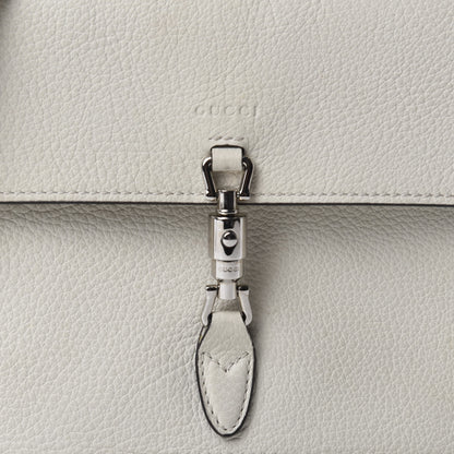 Gucci Grand Prix Calfskin Jackie Convertible Shoulder Bag White 11 of 11