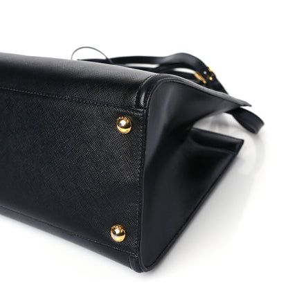 Prada Saffiano Soft Calfskin Tote Black 8 of 8