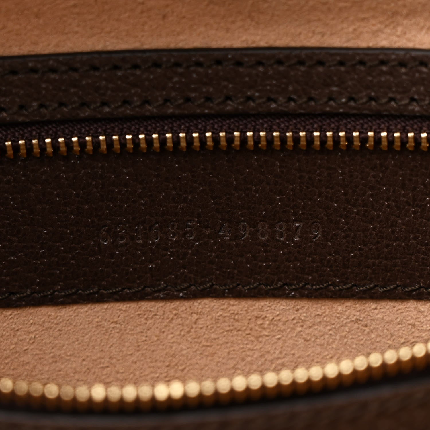 Gucci GG Supreme Monogram Textured Calfskin Web Medium Ophidia Shopping Tote Beige Ebony New Acero 7 of 12