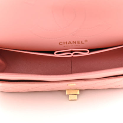 Chanel Aged Calfskin Quilted 2.55 Reissue 226 Flap Pink 5 of 9