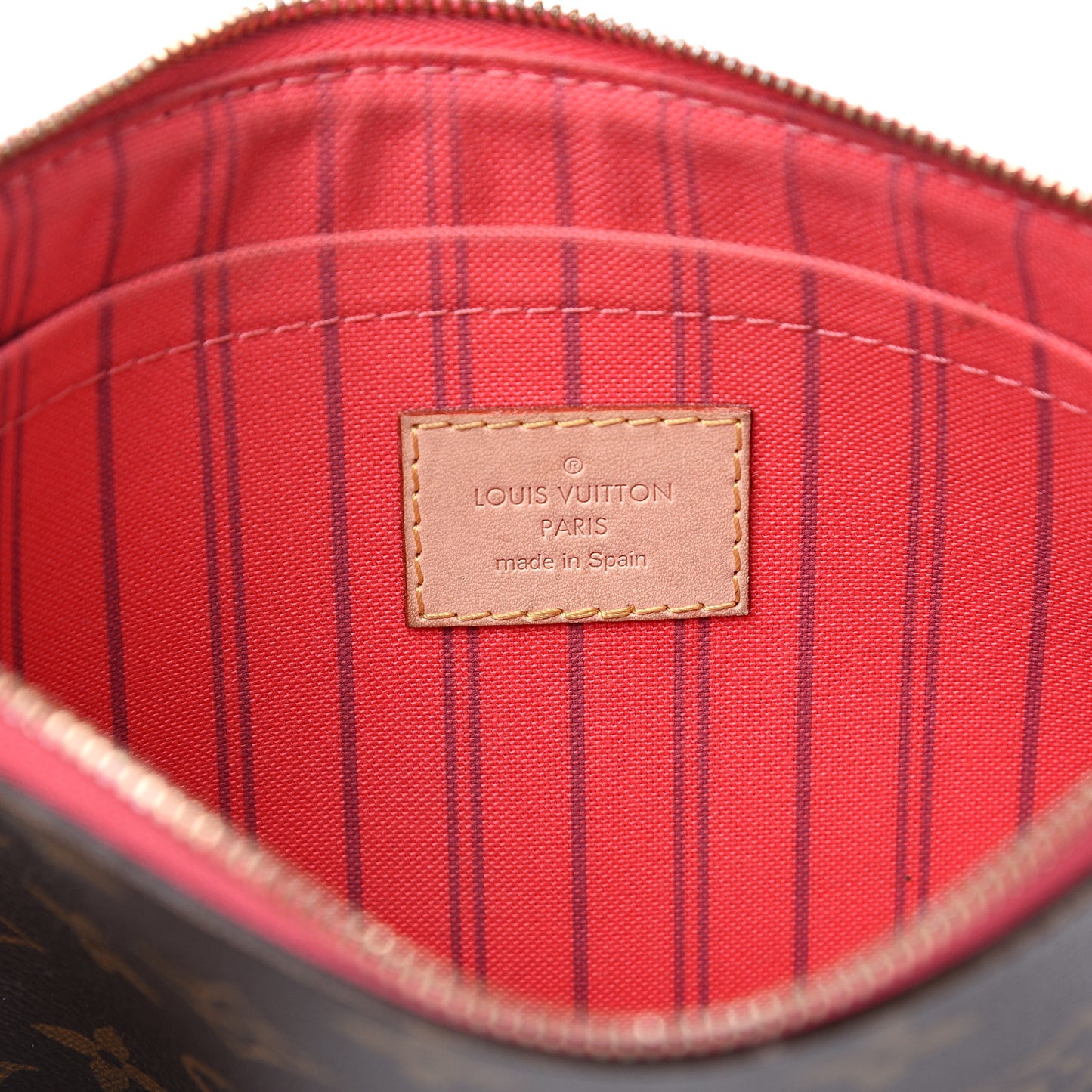Monogram Neverfull MM GM Pochette Grenade