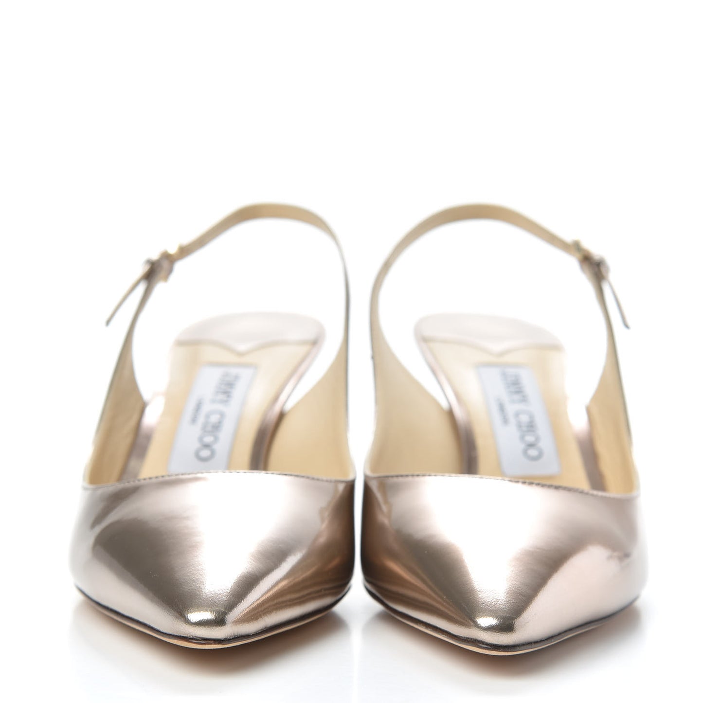 Mirror Erin 60 Slingback Pumps 37.5 Gold