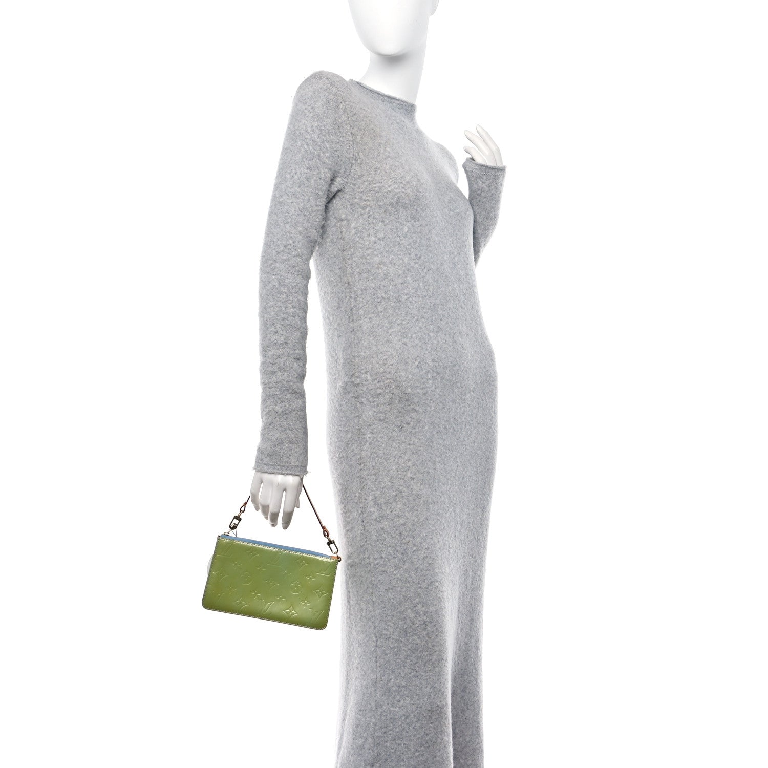 Louis Vuitton Vernis Lexington Pochette Baby Blue 2 of 10