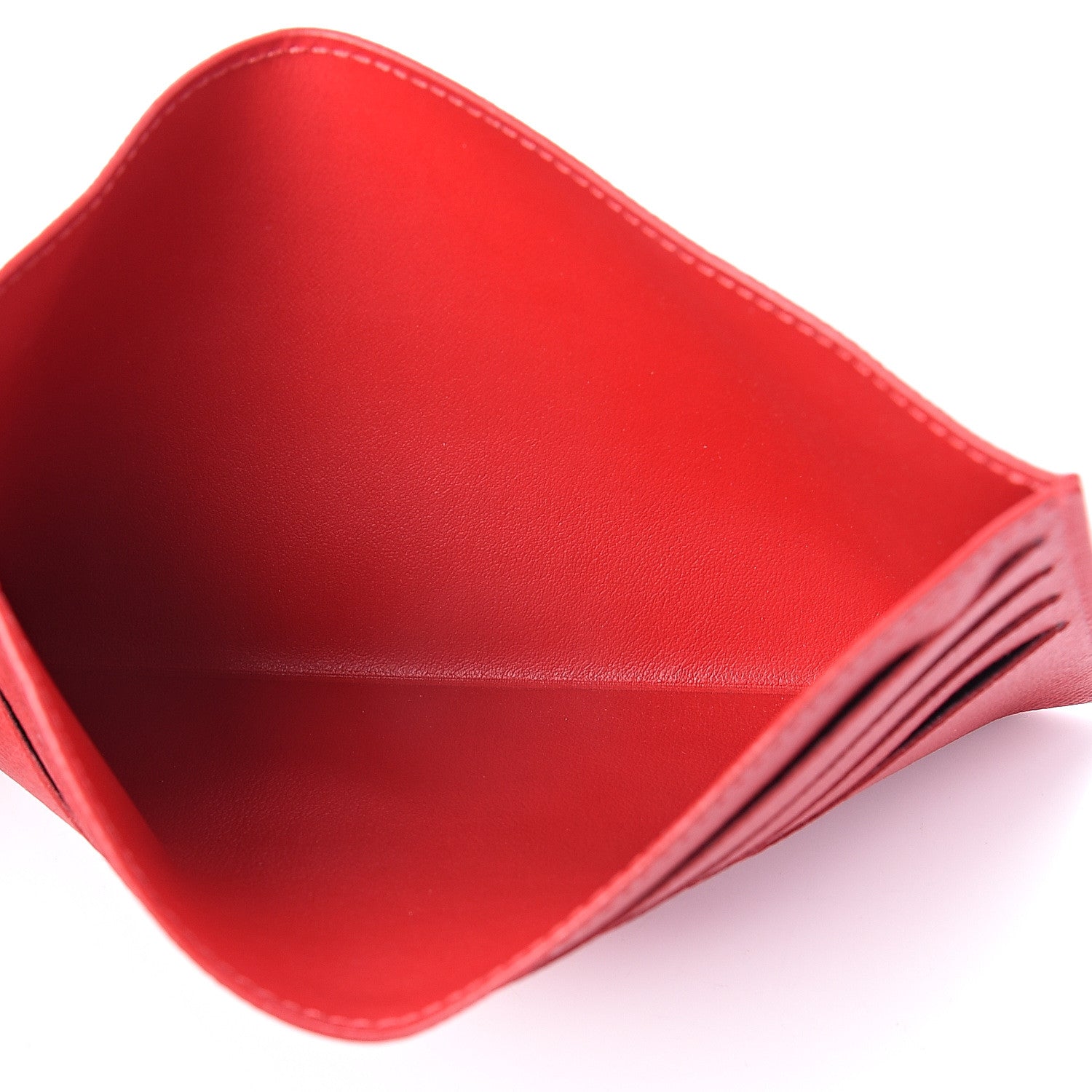 Louis Vuitton Calfskin Felicie Card Holder Insert Cherry 4 of 4