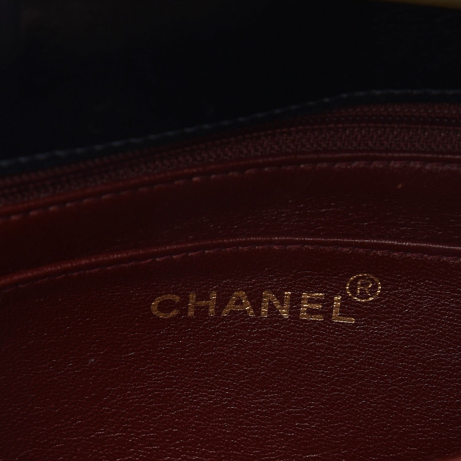 Chanel Lambskin Vertical Quilted Medium Single Flap Navy 6 of 15