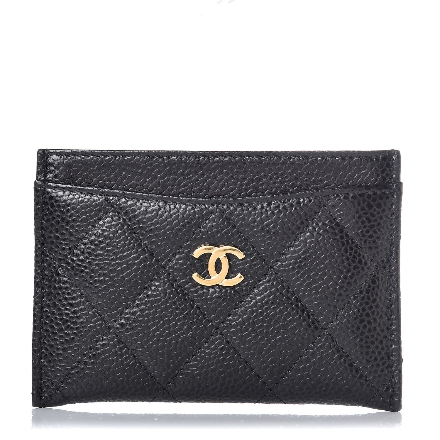 Chanel Caviar Quilted Card Holder Black 1 of 9