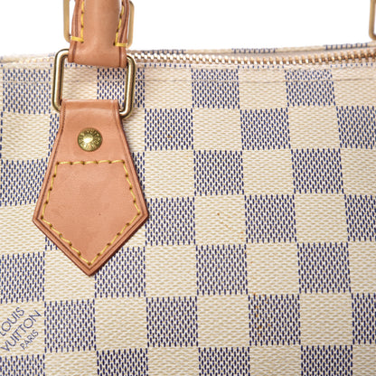 Louis Vuitton Damier Azur Speedy 30 17 of 18