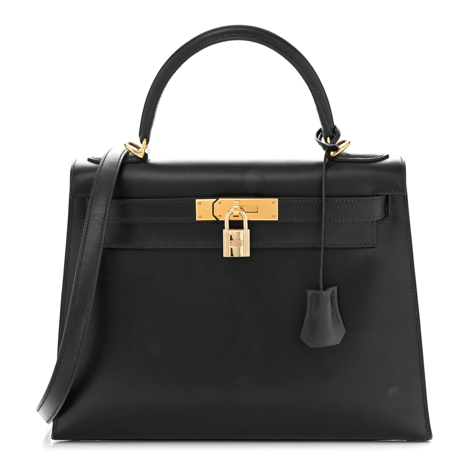 Hermes Box Kelly Sellier 28 Black 1 of 14