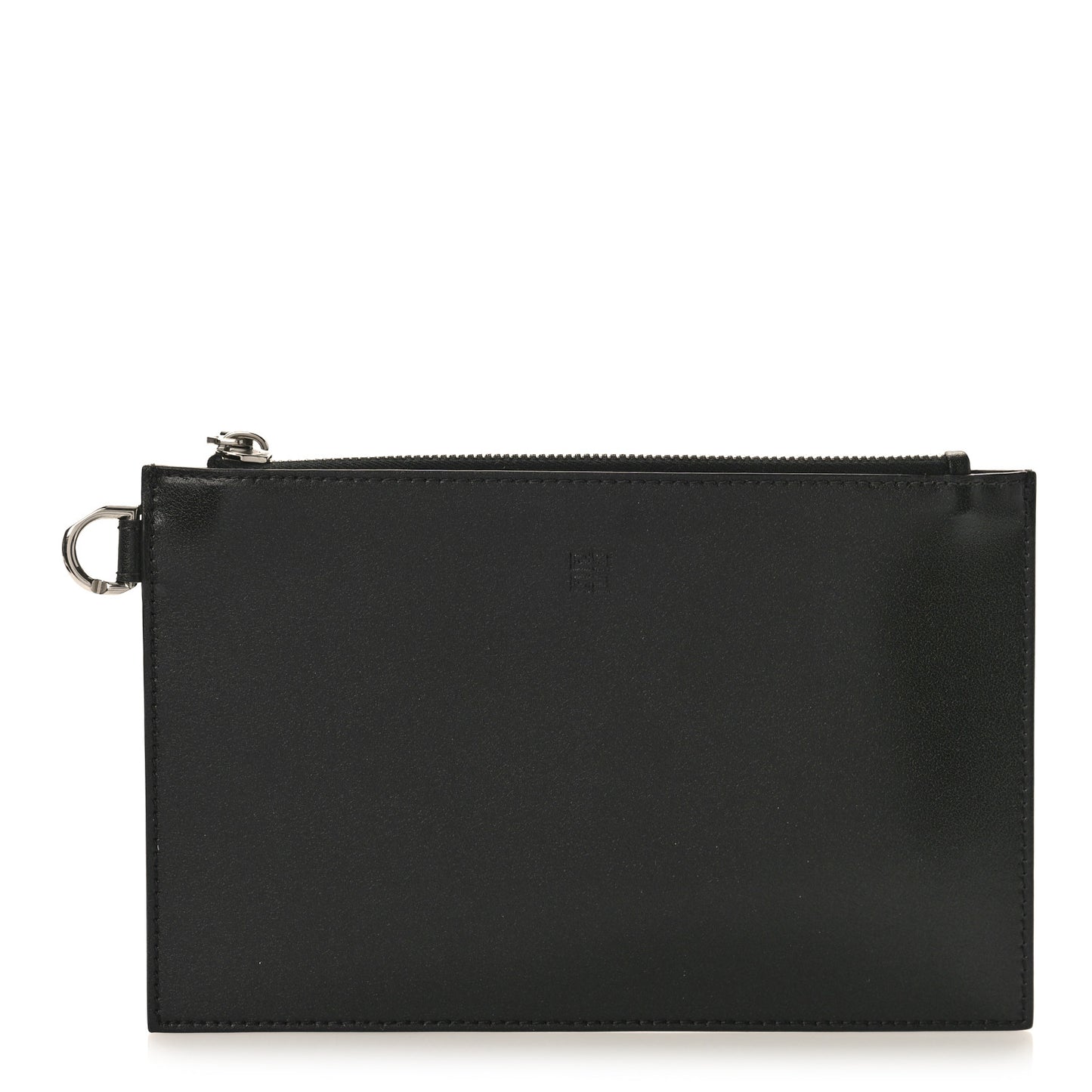 Smooth Calfskin Pouch Black