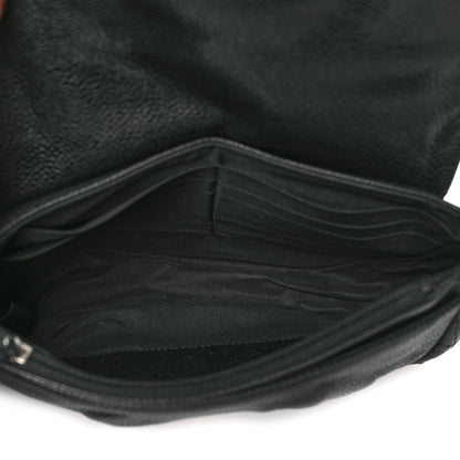 Chanel Caviar Half Moon Wallet On Chain WOC Black 5 of 12