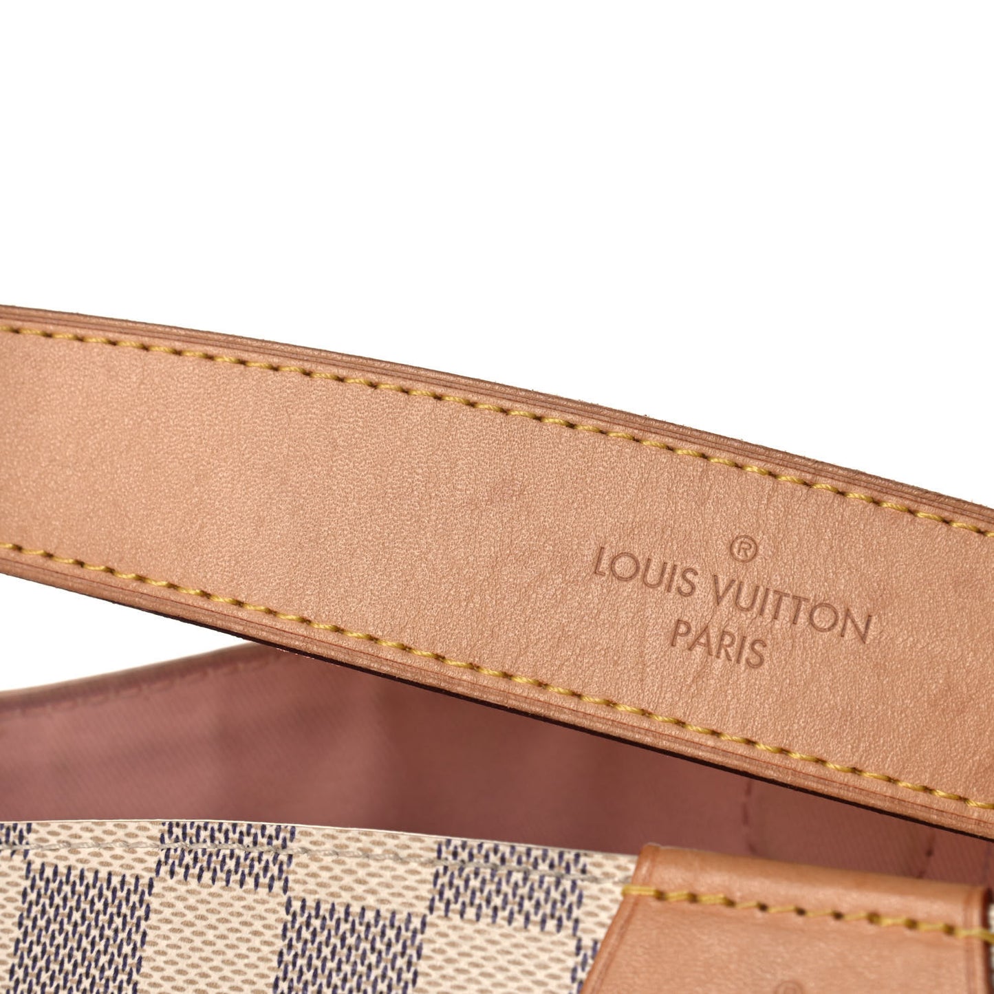 Damier Azur Graceful PM Rose Ballerine