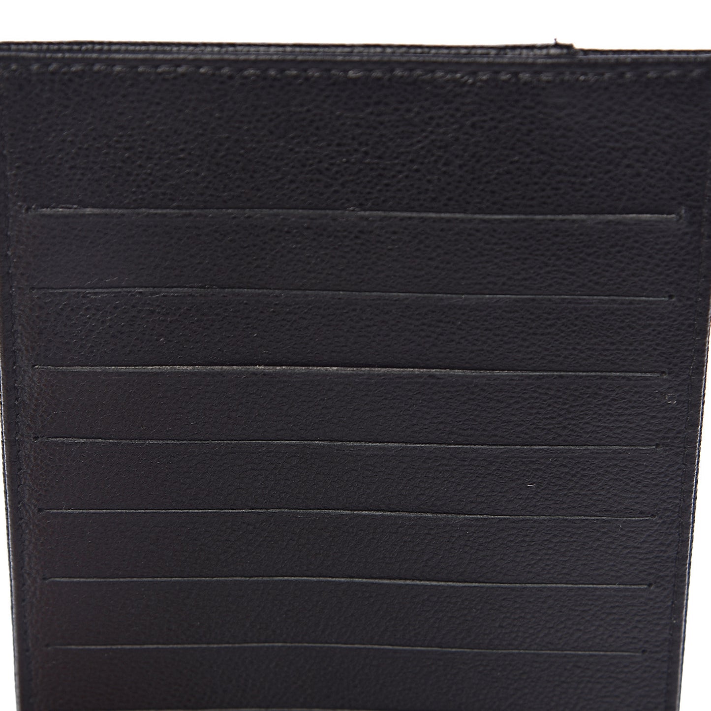 Caviar Quilted CC Box Strap Pouch Black