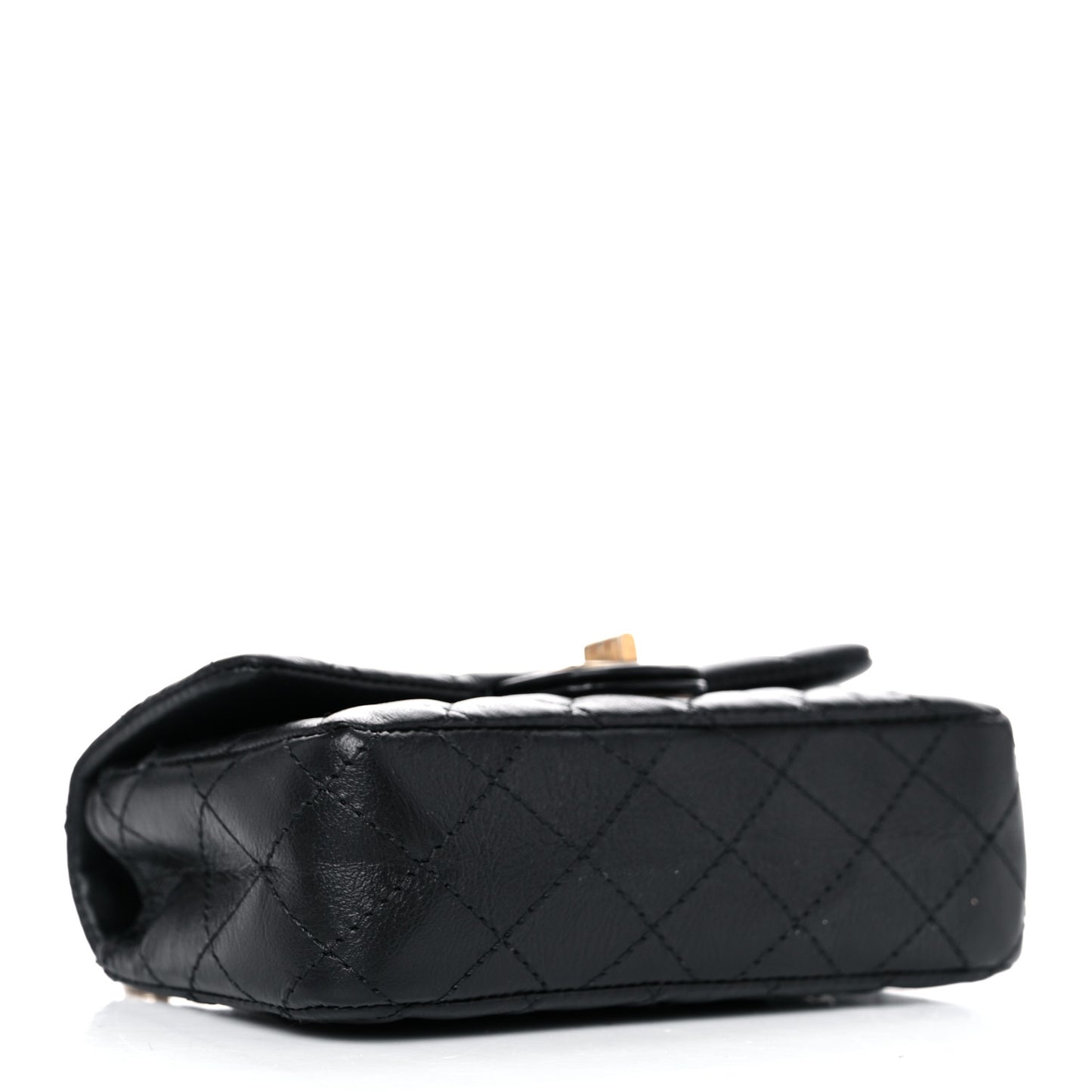 Lambskin Calfskin Tweed Success Story Set of 4 Minis Bags Black