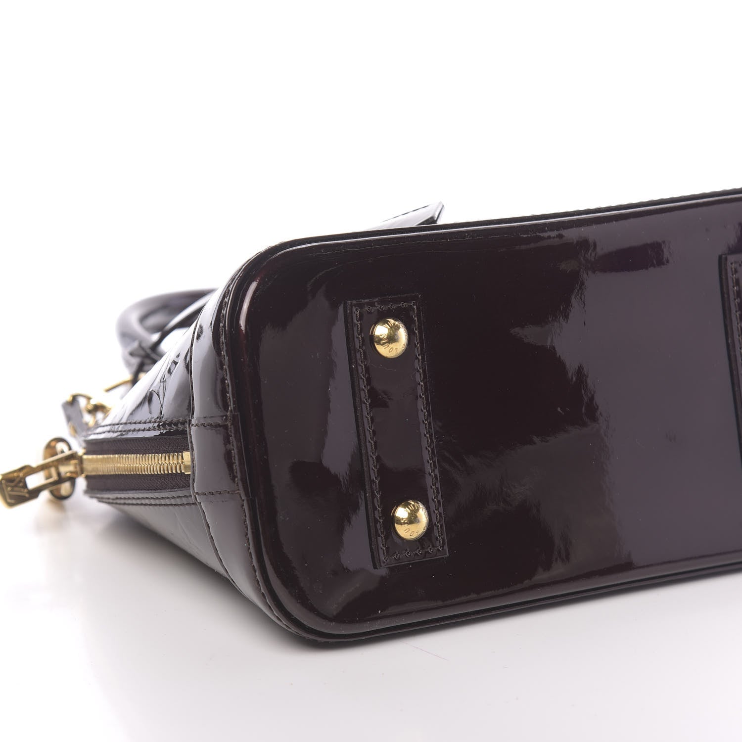 Louis Vuitton Vernis Alma BB Amarante 7 of 13
