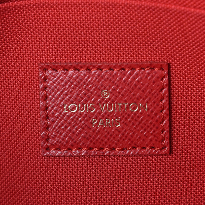 Louis Vuitton Damier Ebene Pochette Felicie Chain Wallet 9 of 10