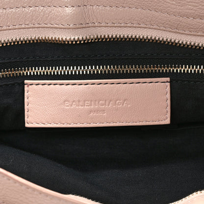 Balenciaga Chevre Silver Metallic Edge Hardware City Rose Aubepine Bois de Rose 7 of 13