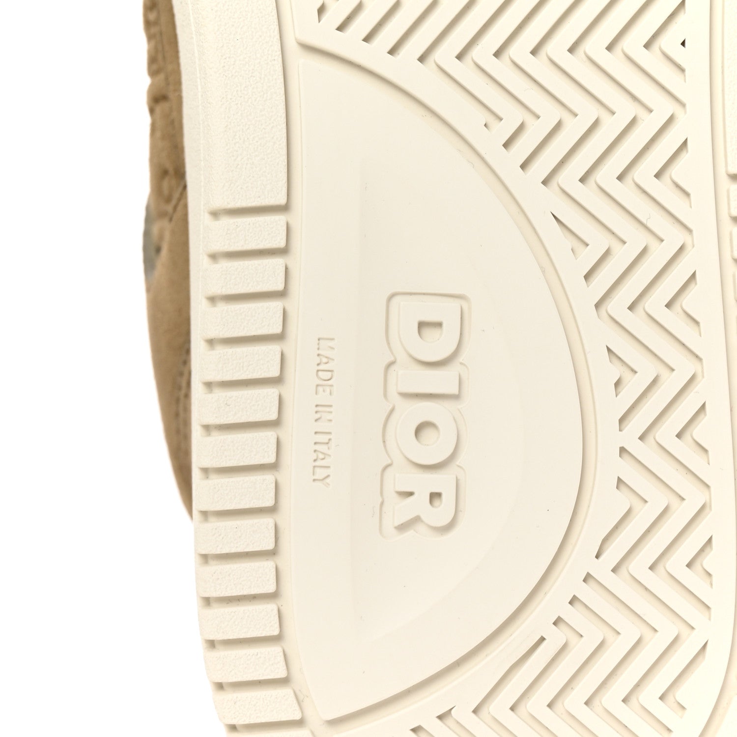 Christian Dior Suede Calfskin Mens B27 Uptown Low Top Sneaker 43 Khaki 7 of 9