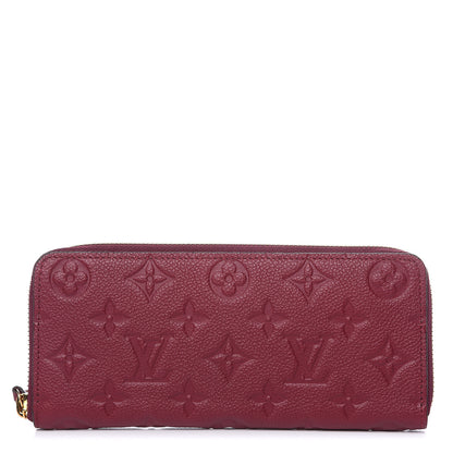 Louis Vuitton Empreinte Clemence Wallet Raisin 1 of 7