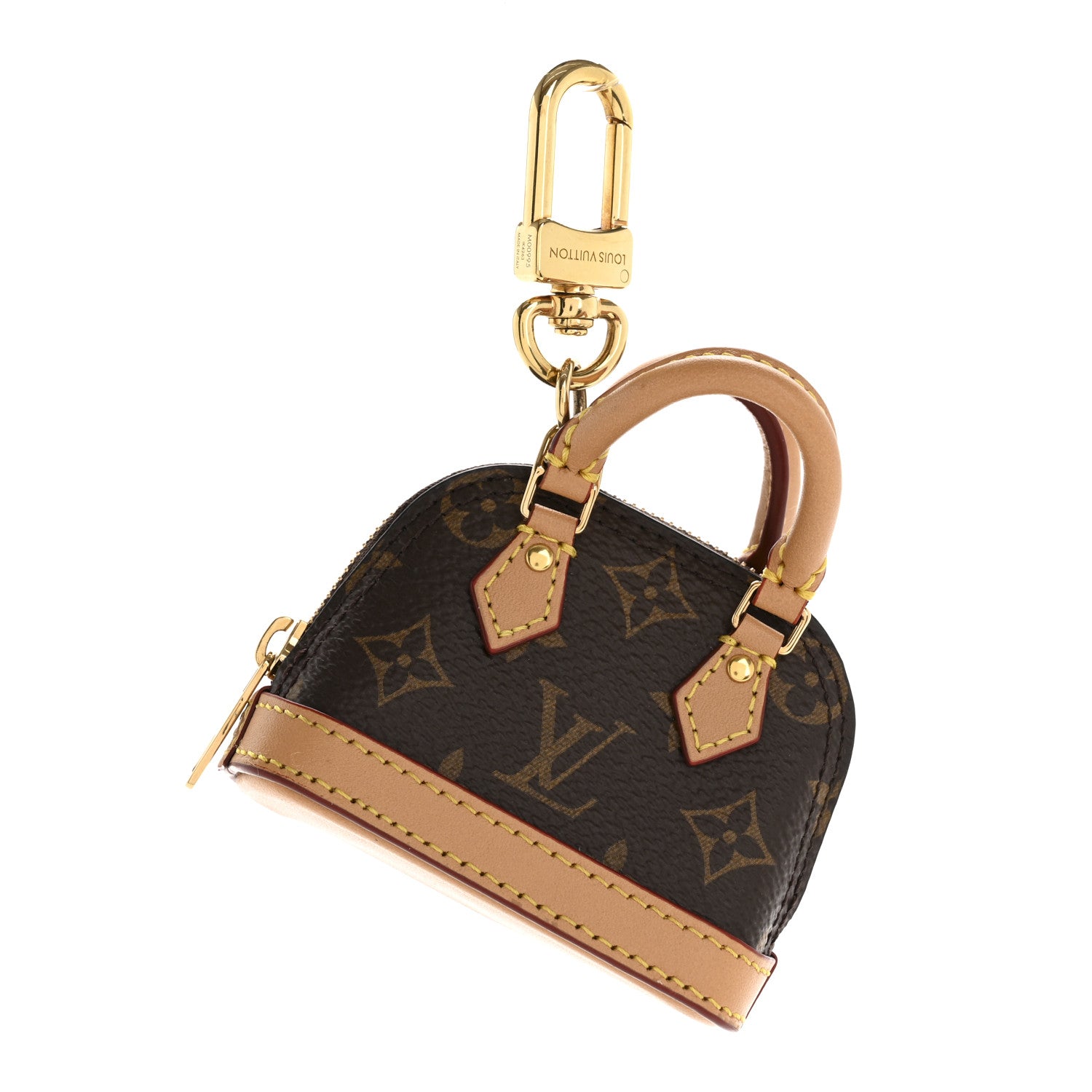 Louis Vuitton Monogram Micro Alma Bag Charm 1 of 6
