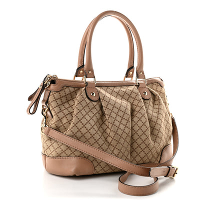 Gucci Diamante Medium Sukey Top Handle Bag Beige Pink 3 of 10