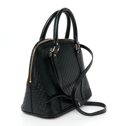 Gucci Microguccissima Medium Dome Bag Black 3 of 11