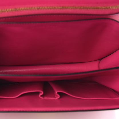 Celine Box Calfskin Medium Classic Box Flap Bag Hibiscus 4 of 9