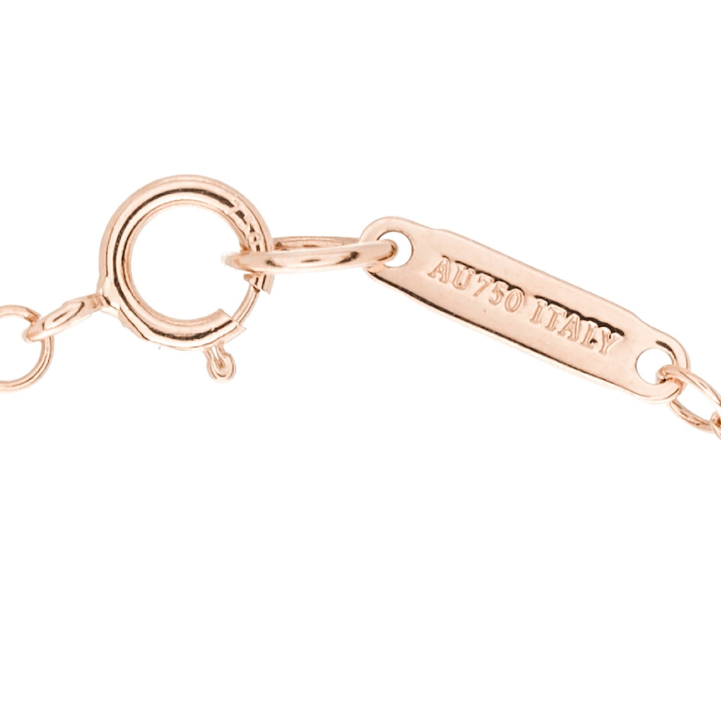 18K Rose Gold Atlas Open Pendant Necklace