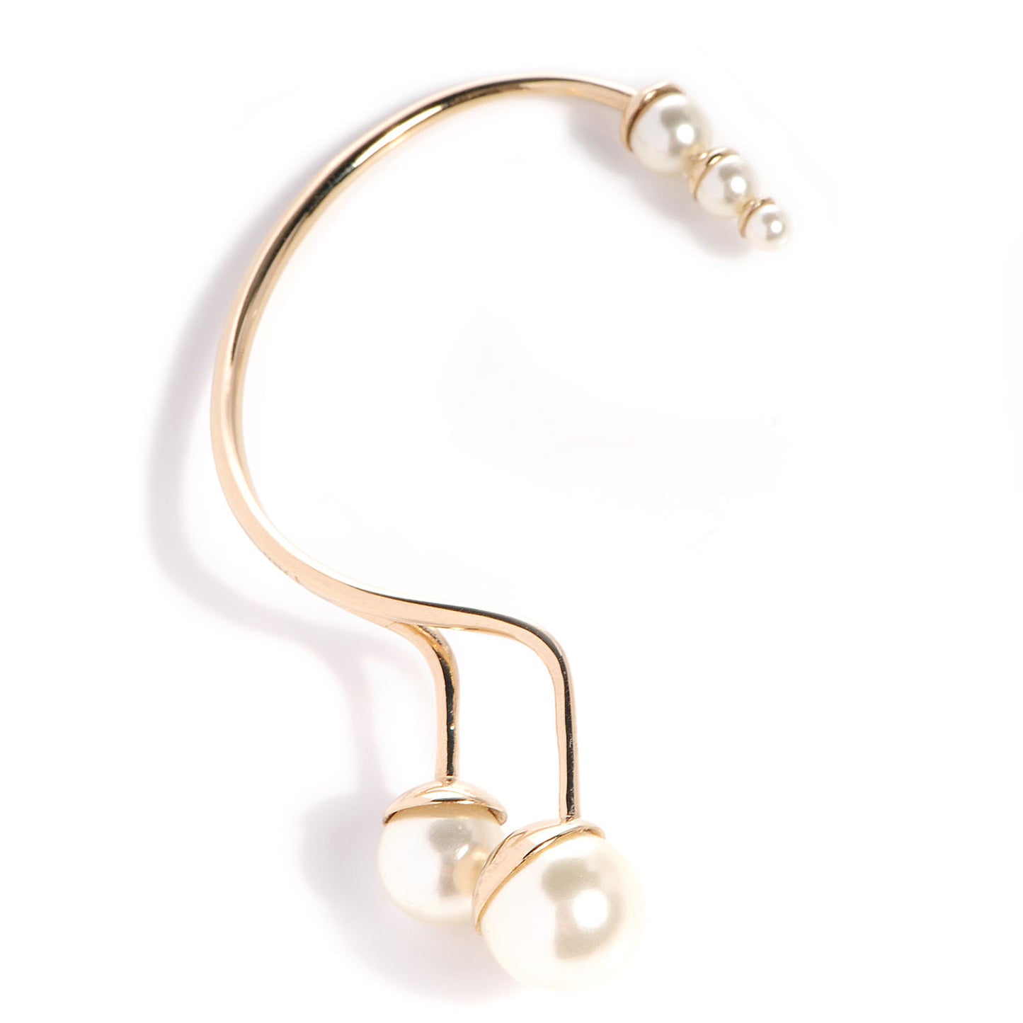 Pearl Ear Jewels Gold