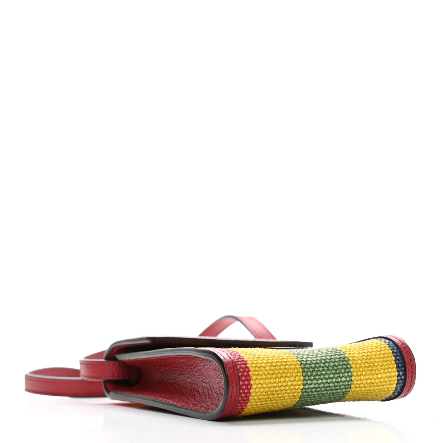 Canvas Marley Stripe Script Logo Mini Gucci 100 Crossbody Bag Red